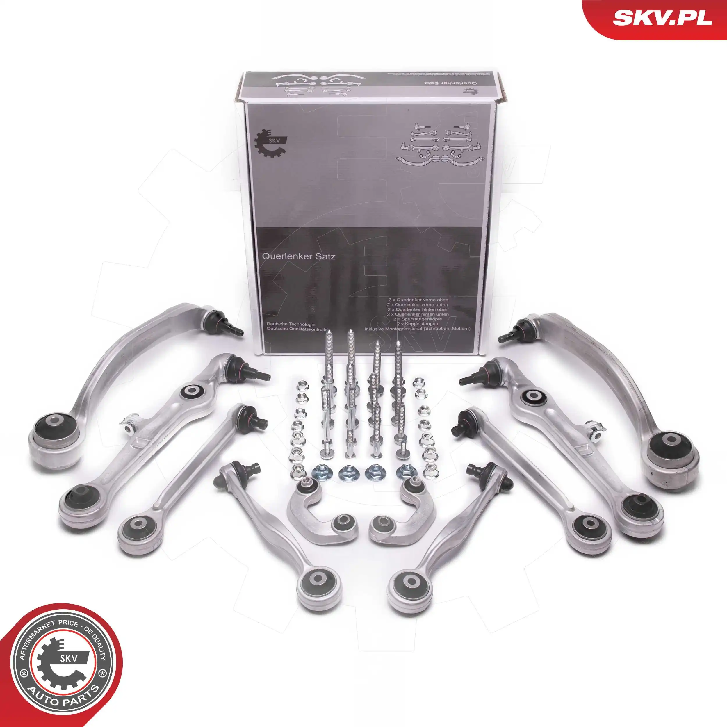 Control/Trailing Arm Kit, wheel suspension